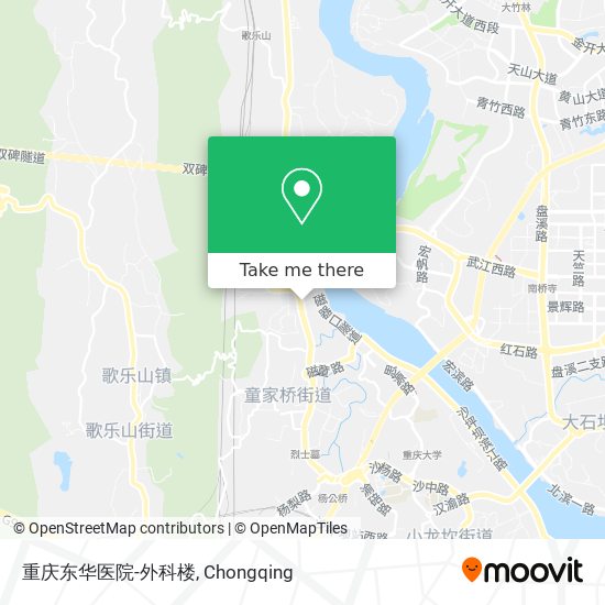 重庆东华医院-外科楼 map