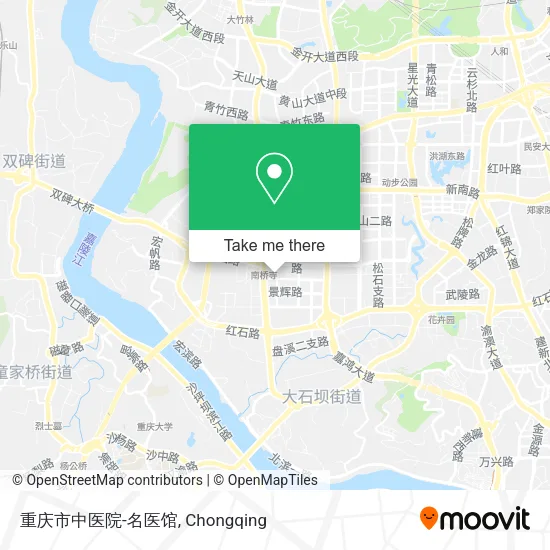 重庆市中医院-名医馆 map