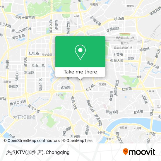 热点KTV(加州店) map