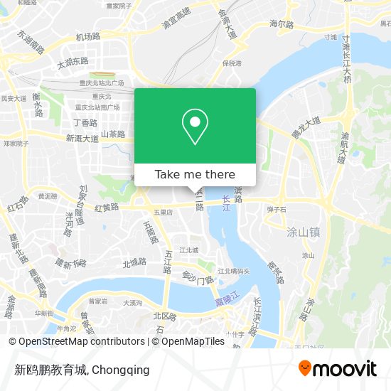 新鸥鹏教育城 map