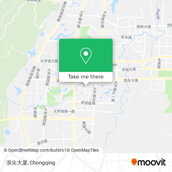 浪尖大厦 map