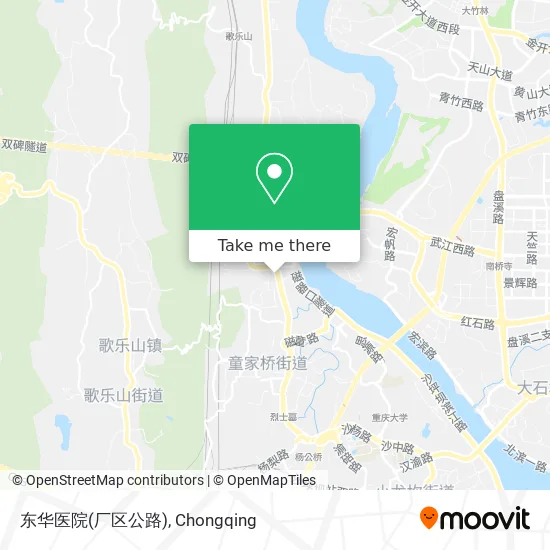 东华医院(厂区公路) map