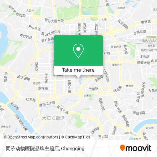 同济动物医院品牌主题店 map