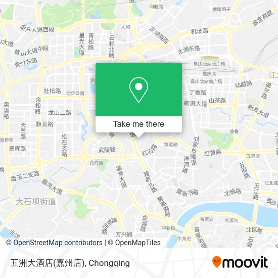 五洲大酒店(嘉州店) map