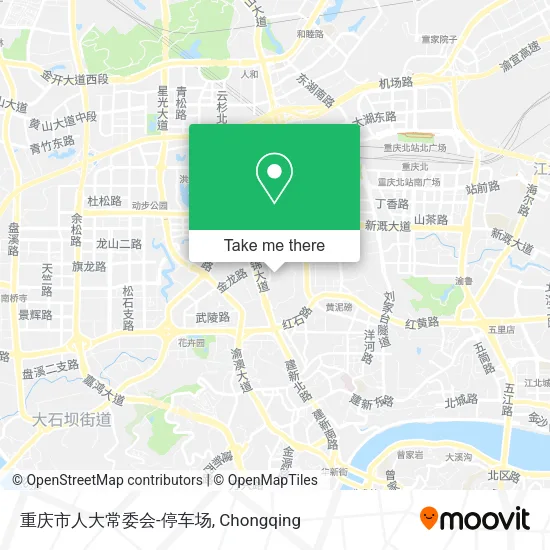重庆市人大常委会-停车场 map