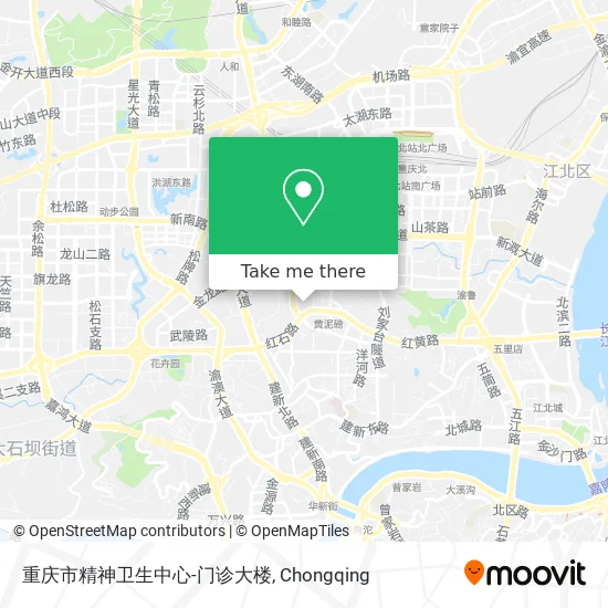 重庆市精神卫生中心-门诊大楼 map