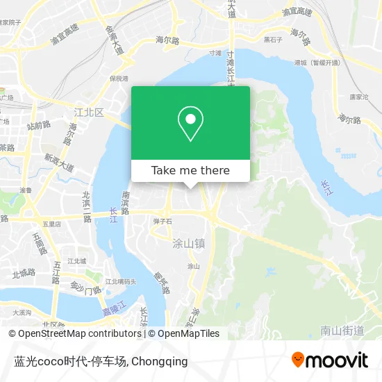 蓝光coco时代-停车场 map