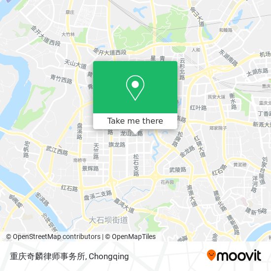 重庆奇麟律师事务所 map