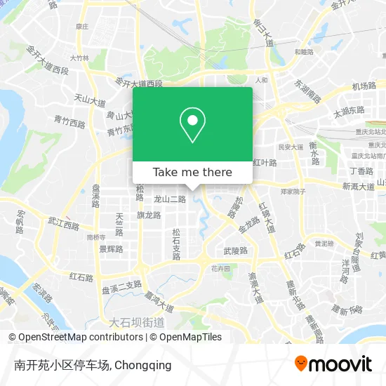 南开苑小区停车场 map