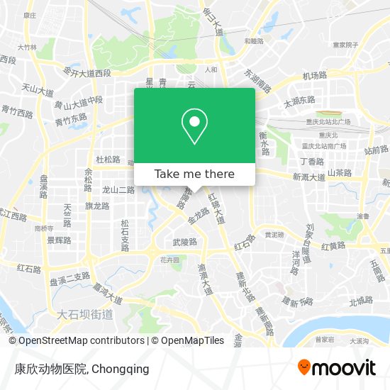 康欣动物医院 map