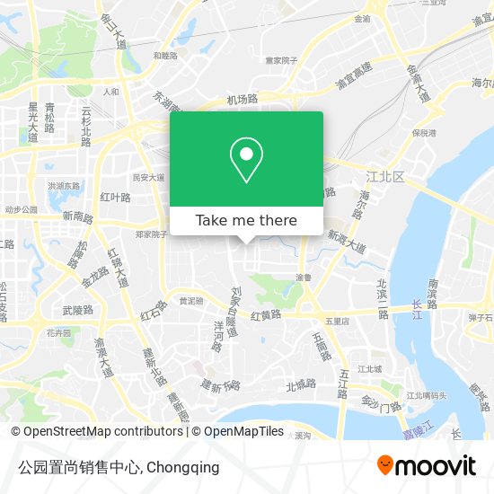 公园置尚销售中心 map