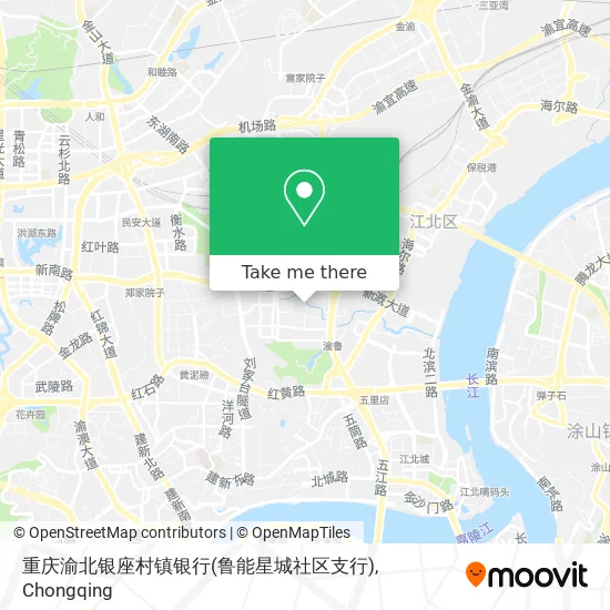 重庆渝北银座村镇银行(鲁能星城社区支行) map