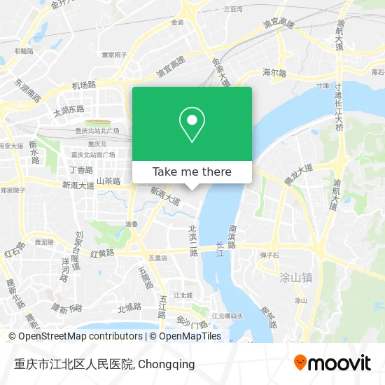 重庆市江北区人民医院 map