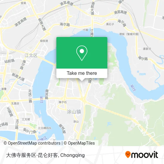 大佛寺服务区-昆仑好客 map