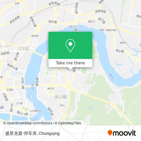 盛景龙庭-停车库 map