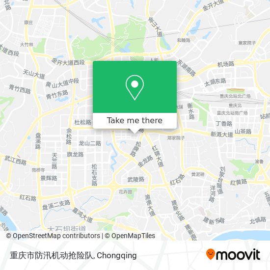 重庆市防汛机动抢险队 map