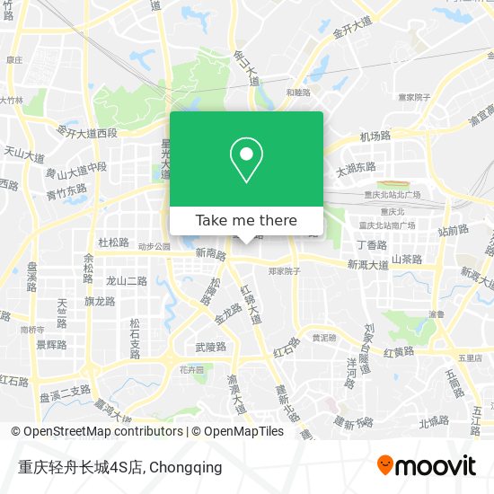 重庆轻舟长城4S店 map