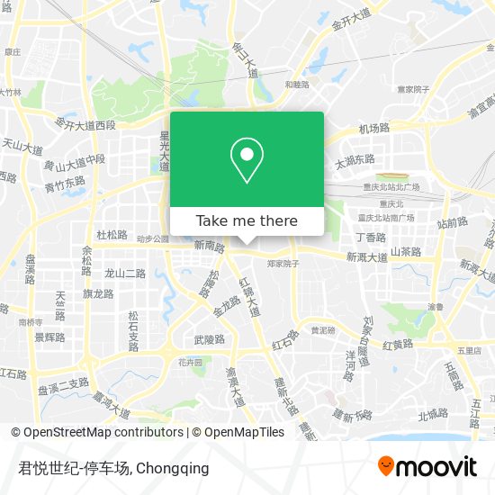 君悦世纪-停车场 map