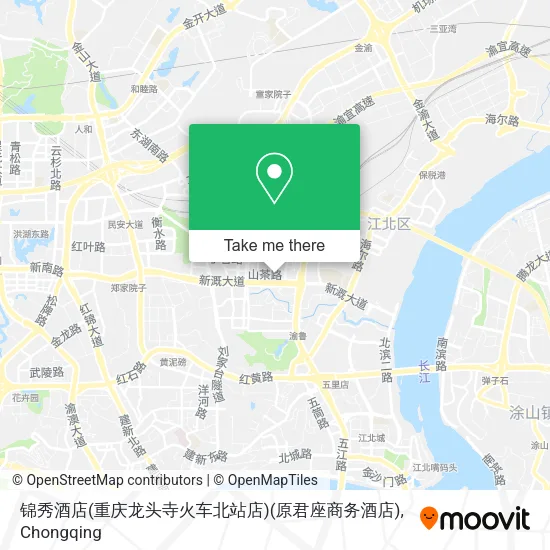 锦秀酒店(重庆龙头寺火车北站店)(原君座商务酒店) map