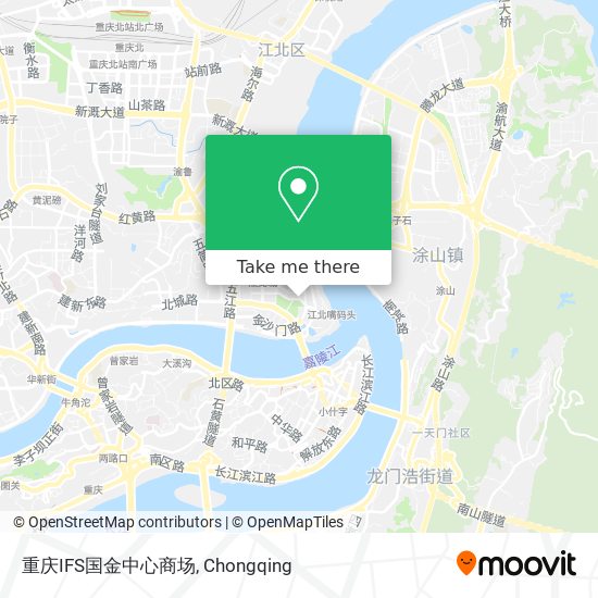 重庆IFS国金中心商场 map
