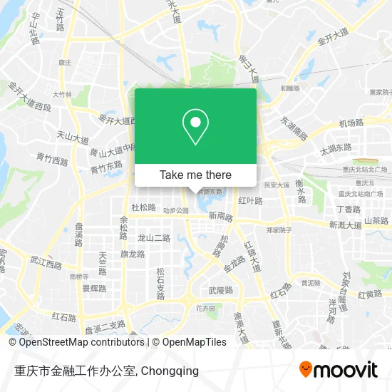 重庆市金融工作办公室 map