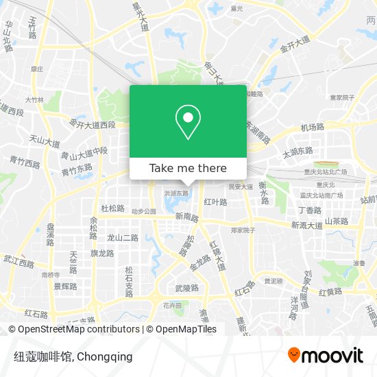 纽蔻咖啡馆 map