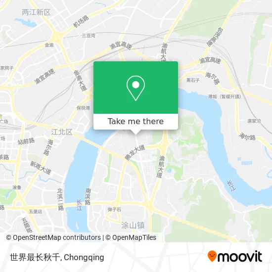 世界最长秋千 map
