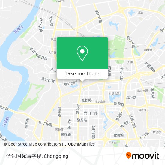 信达国际写字楼 map