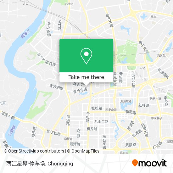 两江星界-停车场 map