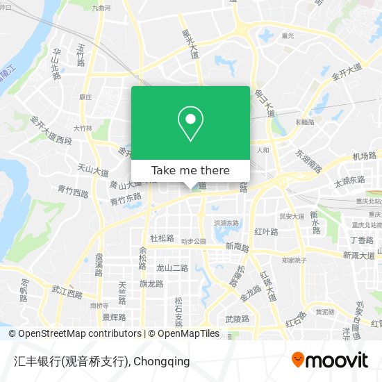 汇丰银行(观音桥支行) map