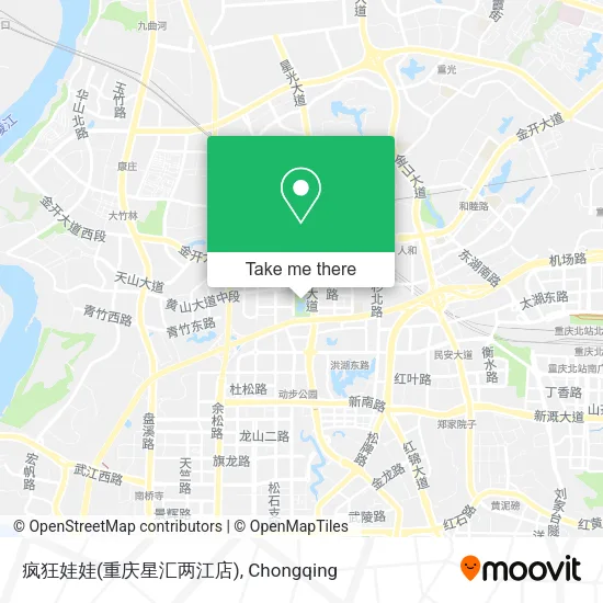 疯狂娃娃(重庆星汇两江店) map
