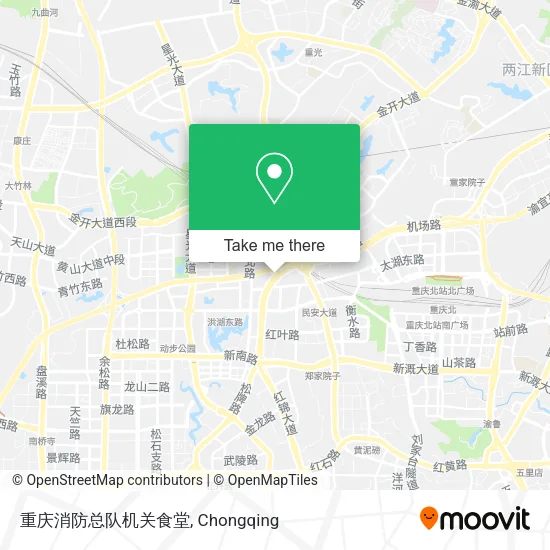重庆消防总队机关食堂 map