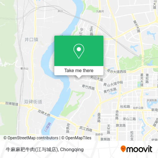牛麻麻耙牛肉(江与城店) map