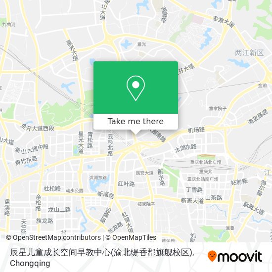 辰星儿童成长空间早教中心(渝北缇香郡旗舰校区) map
