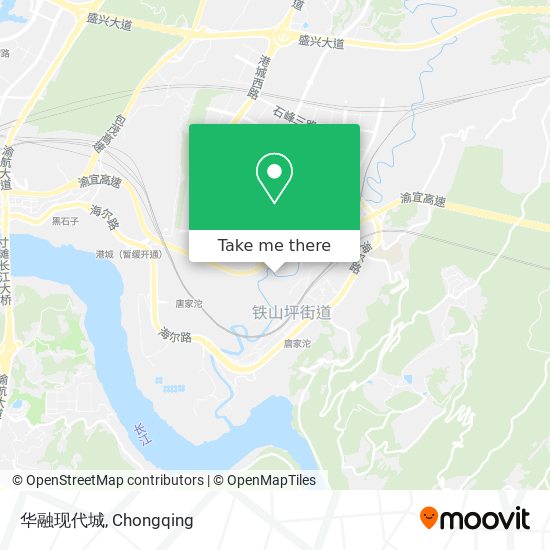 华融现代城 map