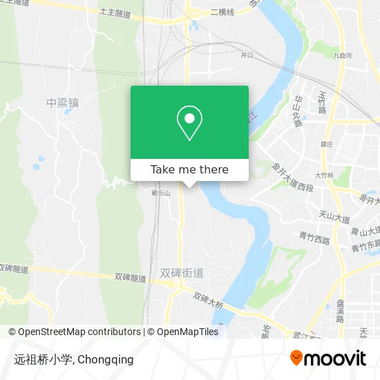 远祖桥小学 map