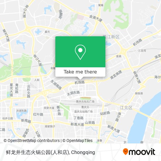 鲜龙井生态火锅公园(人和店) map