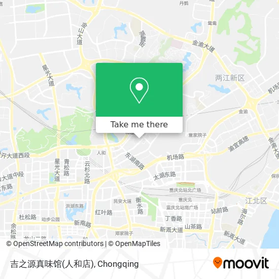 吉之源真味馆(人和店) map