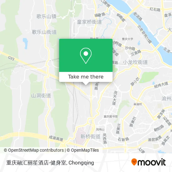 重庆融汇丽笙酒店-健身室 map