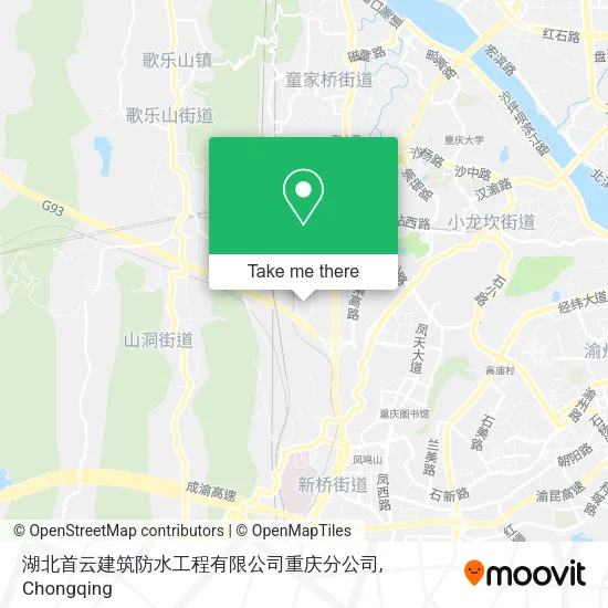 湖北首云建筑防水工程有限公司重庆分公司 map