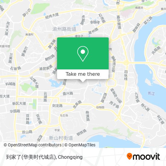到家了(华美时代城店) map