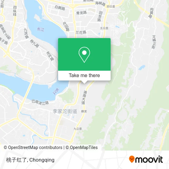 桃子红了 map