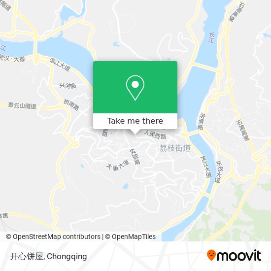 开心饼屋 map