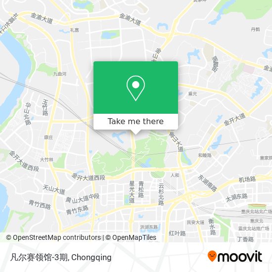 凡尔赛领馆-3期 map