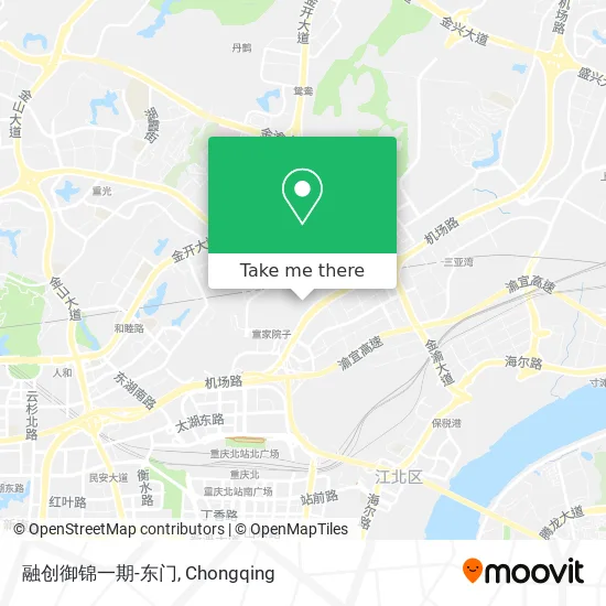 融创御锦一期-东门 map