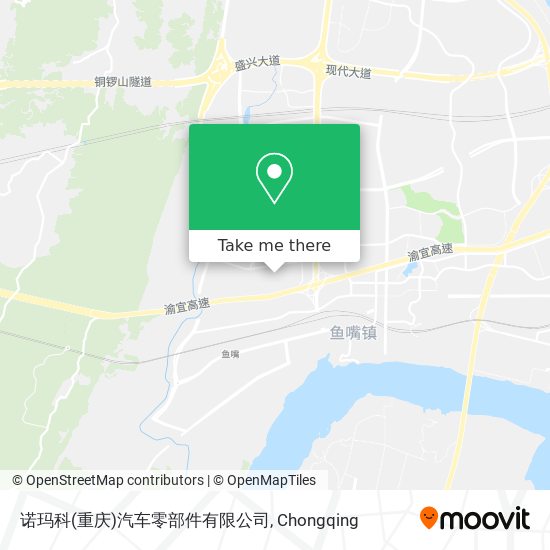 诺玛科(重庆)汽车零部件有限公司 map