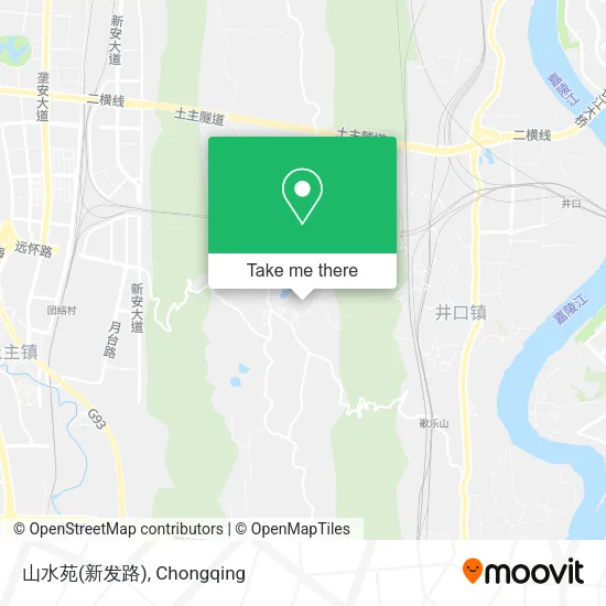 山水苑(新发路) map