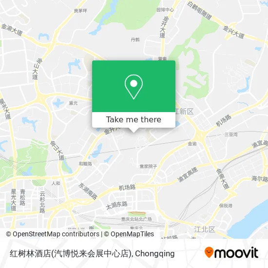 红树林酒店(汽博悦来会展中心店) map