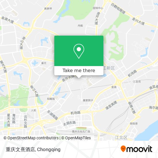 重庆文熹酒店 map