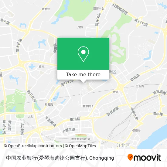 中国农业银行(爱琴海购物公园支行) map
